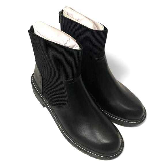 EVANS WIDE FIT Tammy Ankle Boot - black, NEW! Women's Size 9.5 Wide - Picture 5 of 11